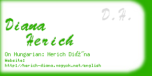 diana herich business card